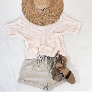 Uniqlo Light Pink Knitted Sweater Size S